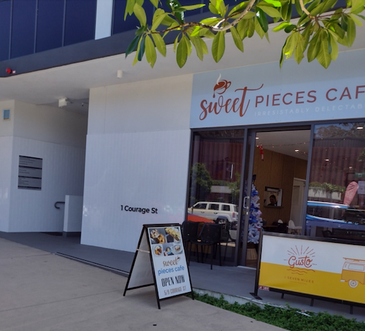 We are above Sweet Pieces Cafe at 1 Courage Street. Sippy Downs Qld 4556. Bec D Holistic Health Coach.